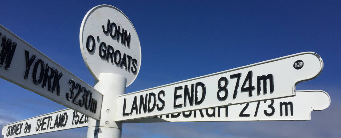 JOG signpost